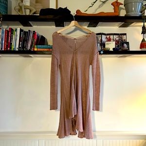 Free People Knit Swing Dress, Size S/P